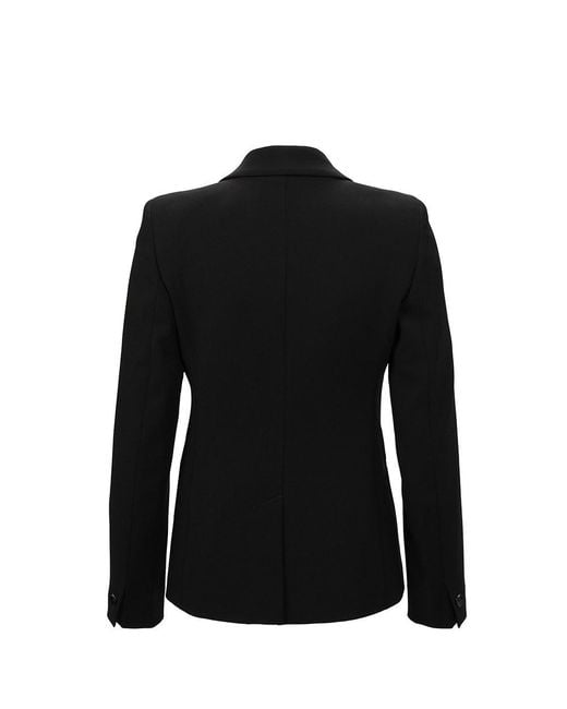 Max Mara Black Lapel Suit Jacket