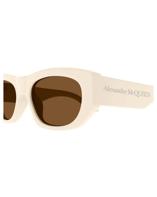 McQueen Multicolor Eyewear Rectangle Frame Sunglasses for men