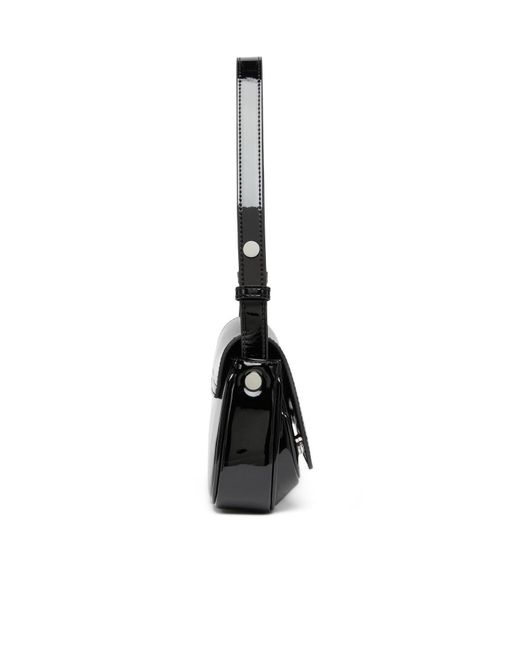 DIESEL Black Play Clutch Shoulder Bag