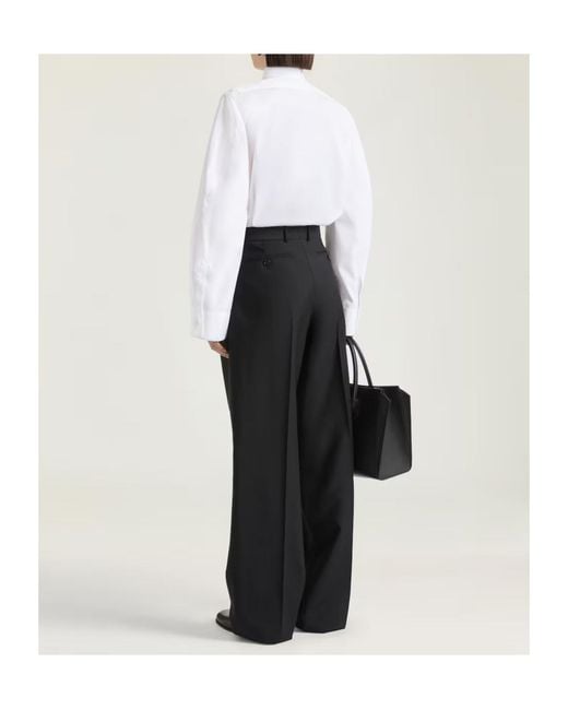 Givenchy White Cocoon Shirt