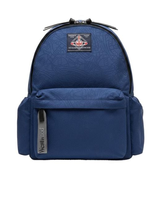 Vivienne Westwood Blue George Backpack