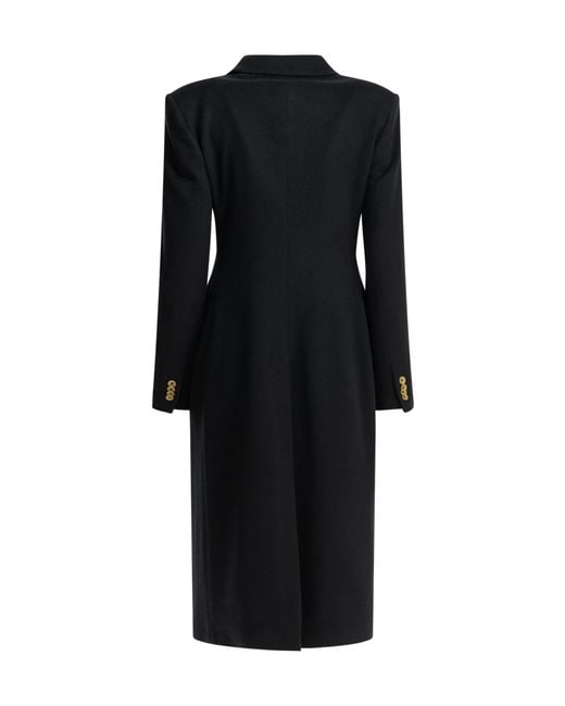 Tagliatore Black 'Meryl' Long Coat