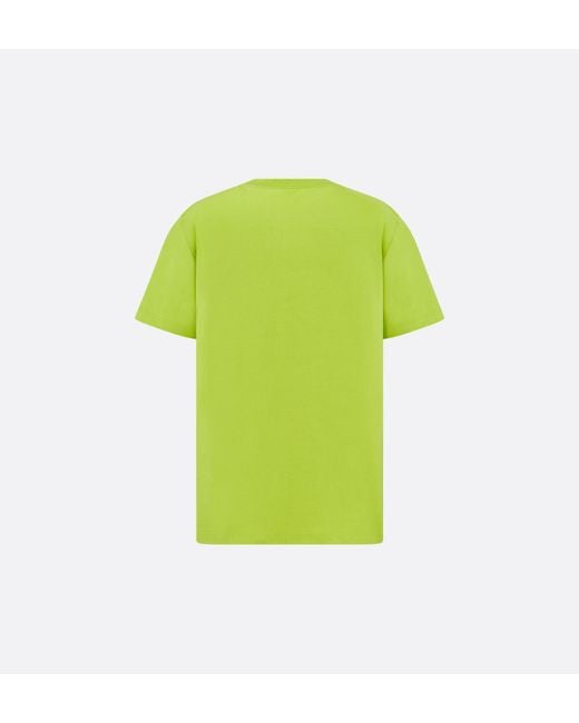 Dior Green Cd Box Crewneck T-Shirt for men