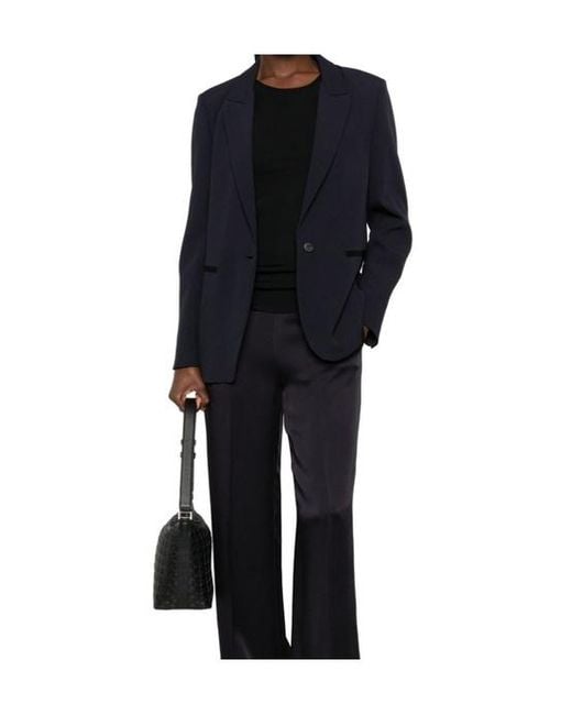 Forte_forte Blue Single-Breasted Jacket