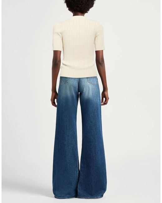Rag & Bone Natural Simple Yarn-Dyed Knit Sweater
