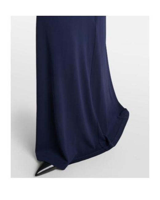 Ralph Lauren Blue Brynn Jersey Gown