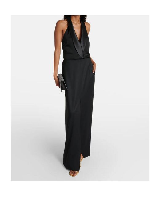 Jonathan Simkhai Black Halter Neck Dress