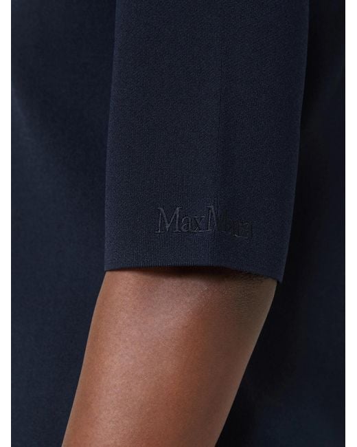 Max Mara Black Crew Neck Sweatshirt