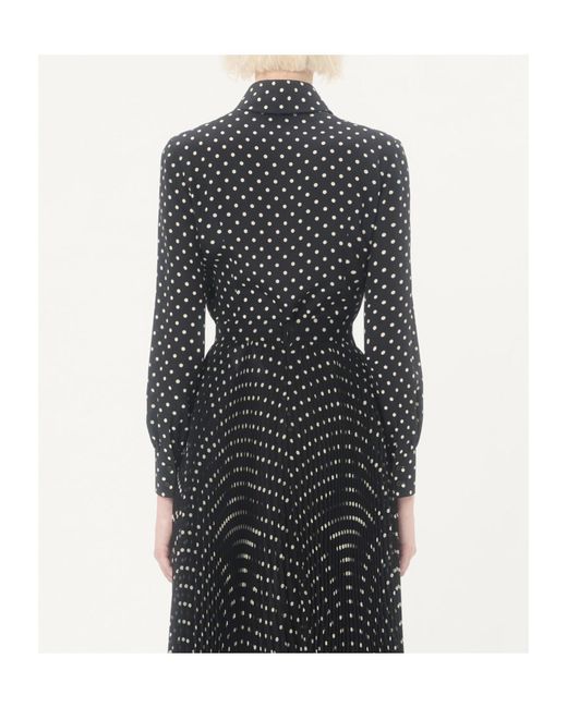 Valentino Black Polka Dot Printed Button-Up Shirt