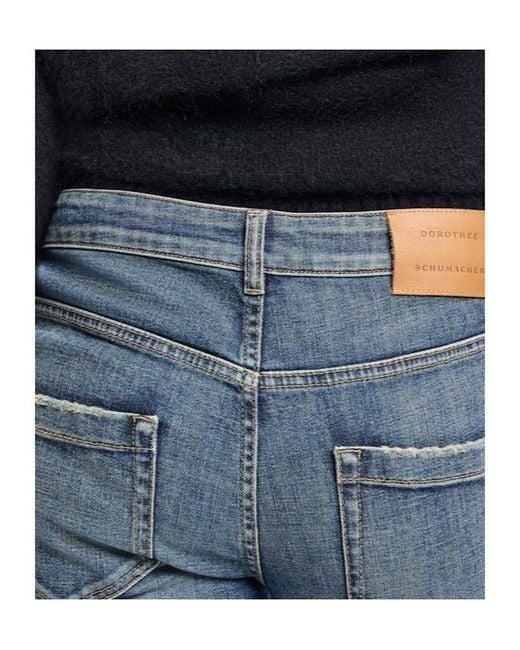 Dorothee Schumacher Blue Mid-Rise Skinny Jeans