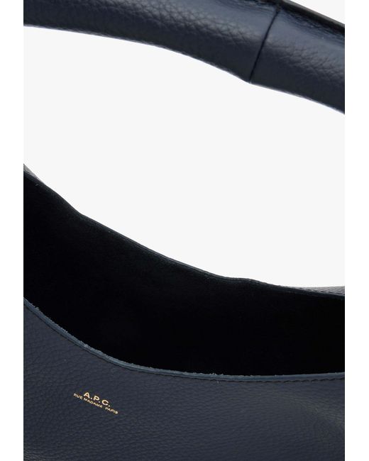 A.P.C. Blue Le Neige Tote Bag for men