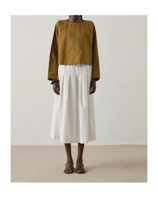 Soeur Brown Round-Neck Pullover Shirt