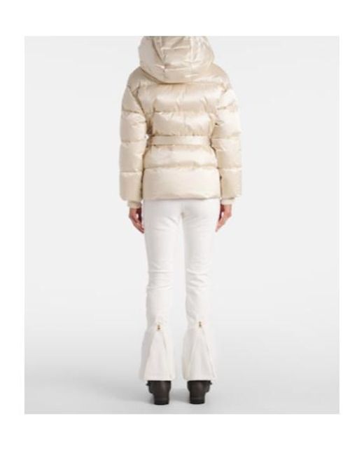 Bogner Natural Lyra Belted Down Ski Jacket