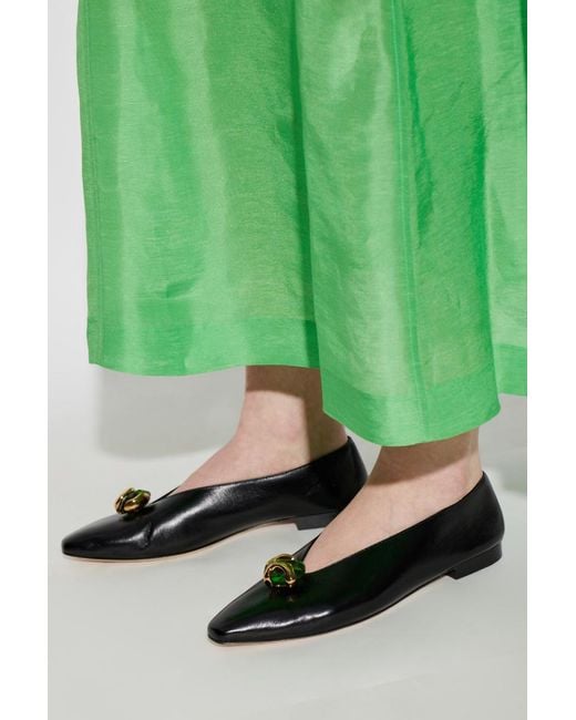 Jimmy Choo Black Ballet Flat Shoes