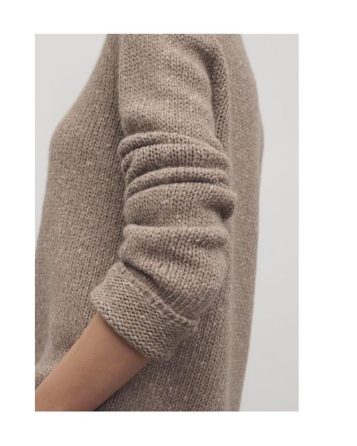 The Row Brown Nitha Sweater