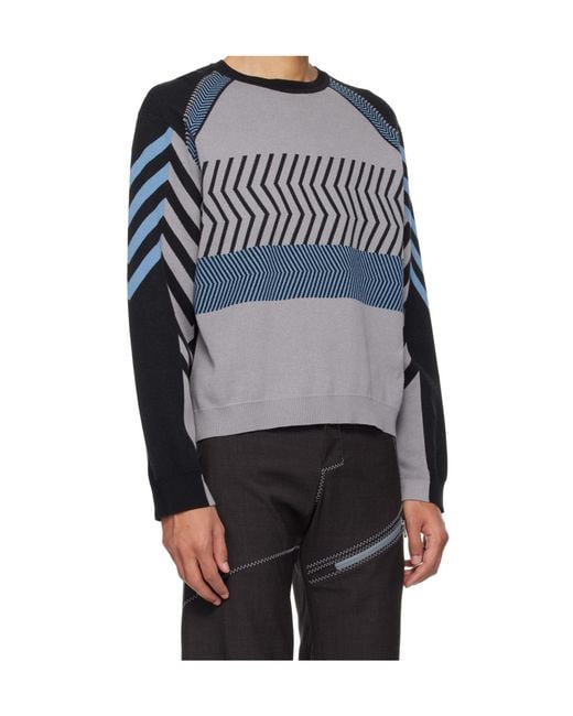 Kiko Kostadinov Gray Gizi Knitwear for men