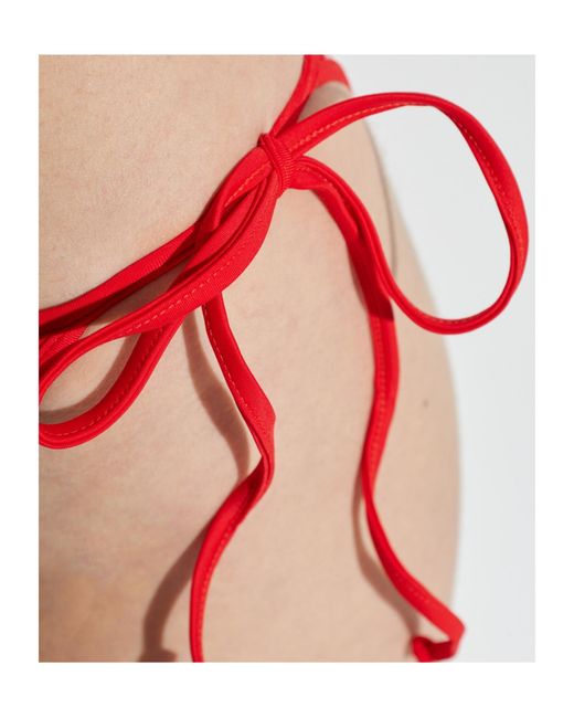 DIESEL Red Taylor D Core Swimsuit Bottoms