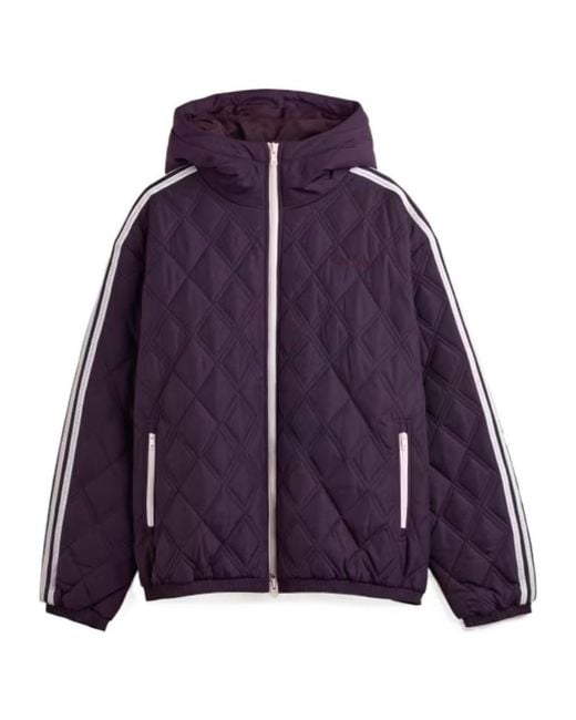 Adidas by Wales Bonner Purple Wales Bonner Quilted Jkt Jacket for men