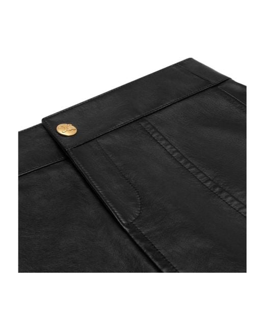 Céline Black Mini Skirt
