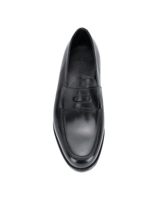 John Lobb Black Lopez Loafers for men