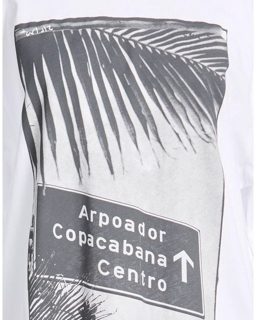Farm Rio White Short-Sleeved T-Shirt