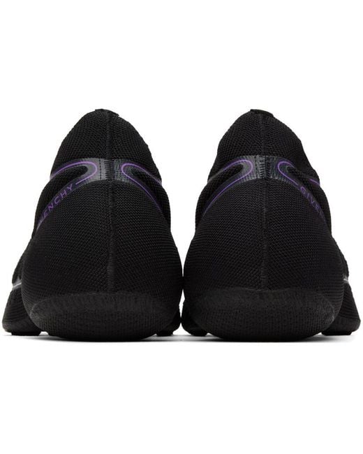 Givenchy Black Tk-360 Mesh Sneakers