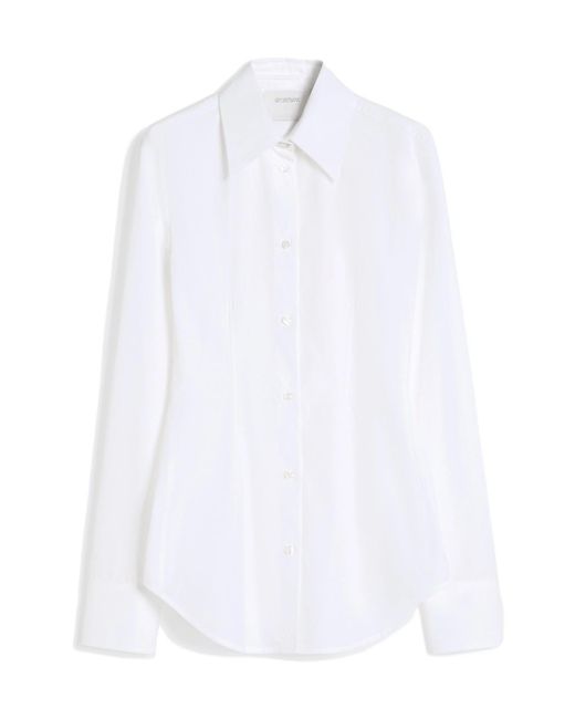 Sportmax White Piacere Fitted Shirt