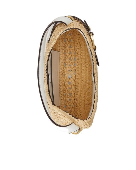 Ralph Lauren Natural Top Handle Shoulder Bag