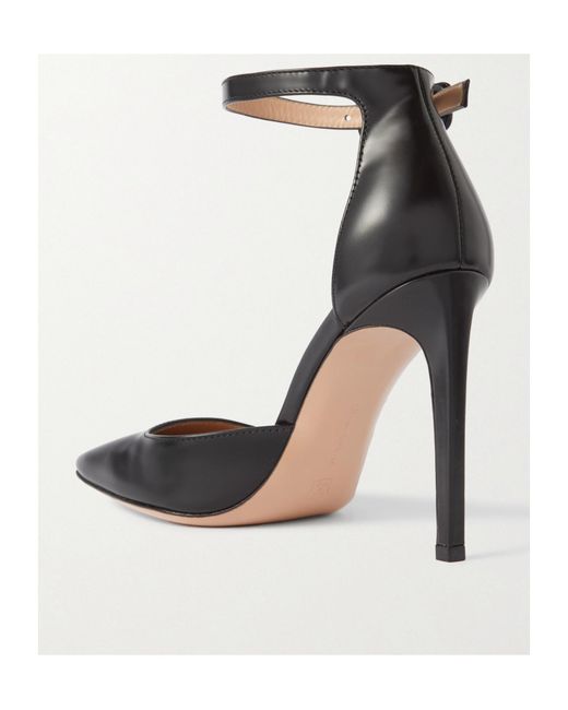 Gianvito Rossi Black Square Toe High Heels