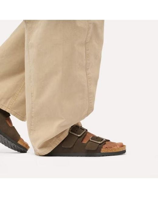 Birkenstock Brown Arizona Wire Buckle for men