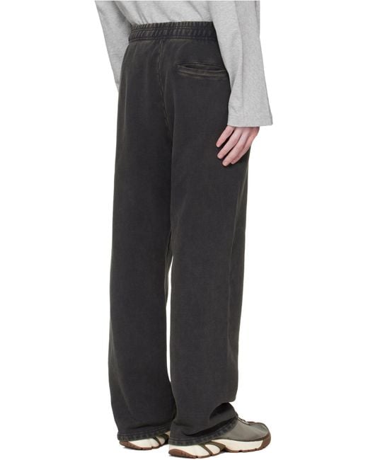 Entire studios Gray Straight-Leg Elastic Waistband Sweatpants for men