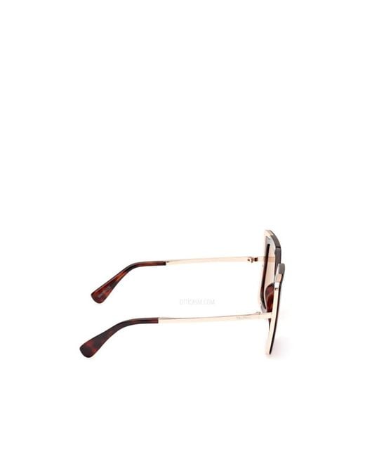 Max Mara Multicolor Square Frame Sunglasses