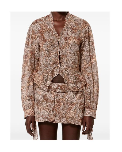 Isabel Marant Natural Celeny Blouse