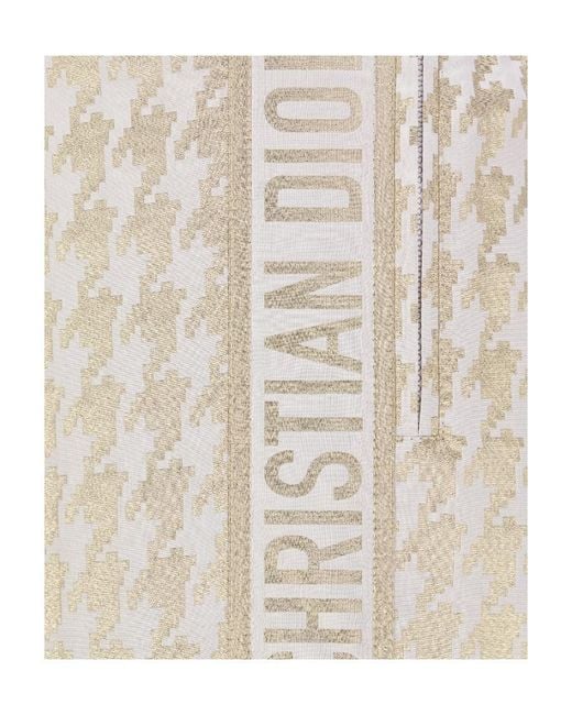Dior Natural Logo Detail Shorts