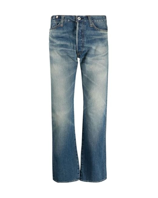 Junya Watanabe Blue Five-Pocket Denim Trousers for men