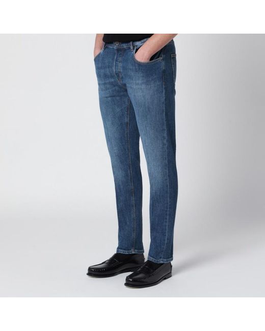 Pt Pantaloni Blue Pt Torino Reggae Tapered Jeans for men