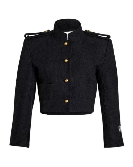 Patou Blue Cropped Jacket