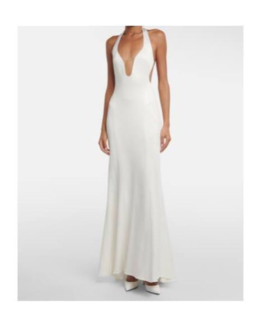 Galvan White Bridal Hebredes Gown