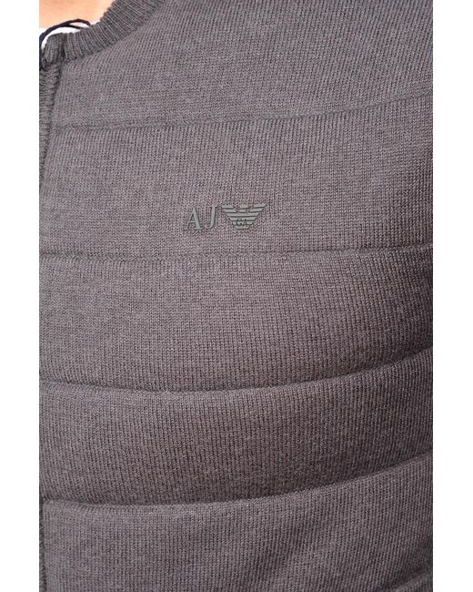 Armani Jeans Gray Long Sleeve Casual Jacket for men
