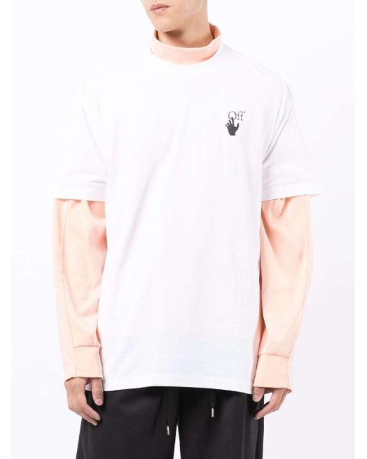 Off-White c/o Virgil Abloh White Caravaggio Printed T-Shirt for men