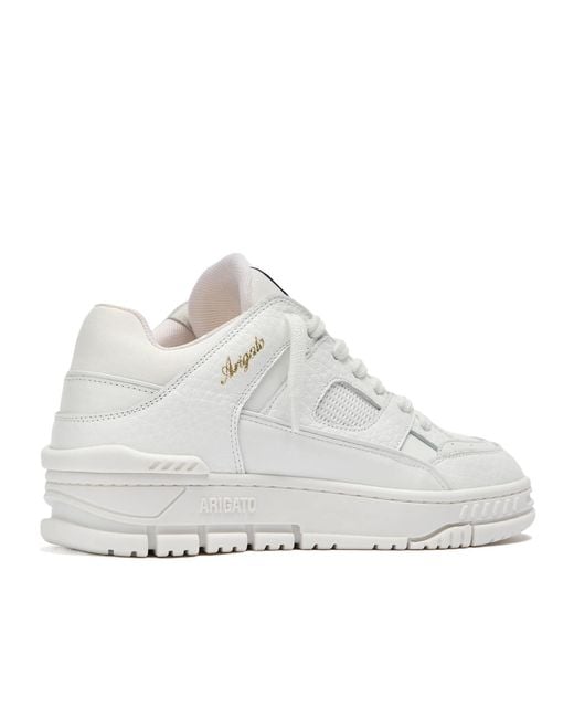 Axel Arigato White Area Lo Leather Sneakers for men