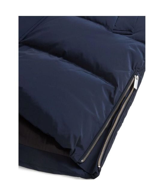 Woolrich Blue Down Jackets