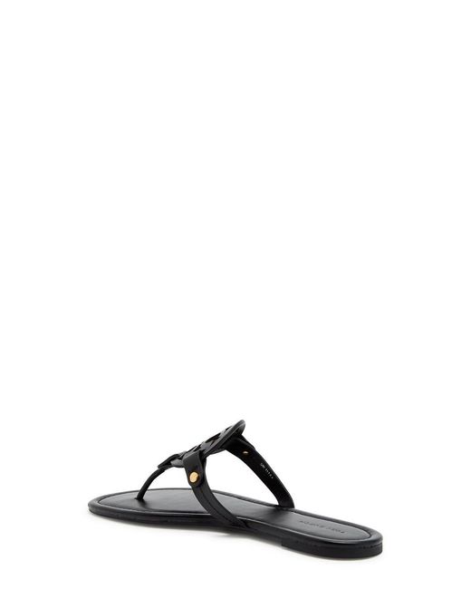 Tory Burch Brown Cutout Leather Sandals