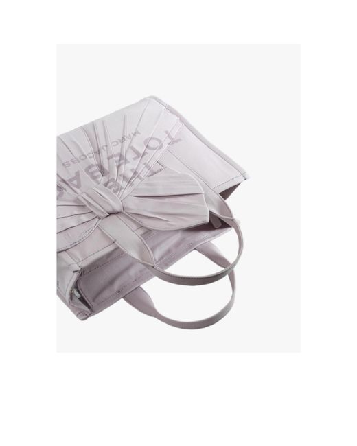 Marc Jacobs Purple Double-Handle Handbag
