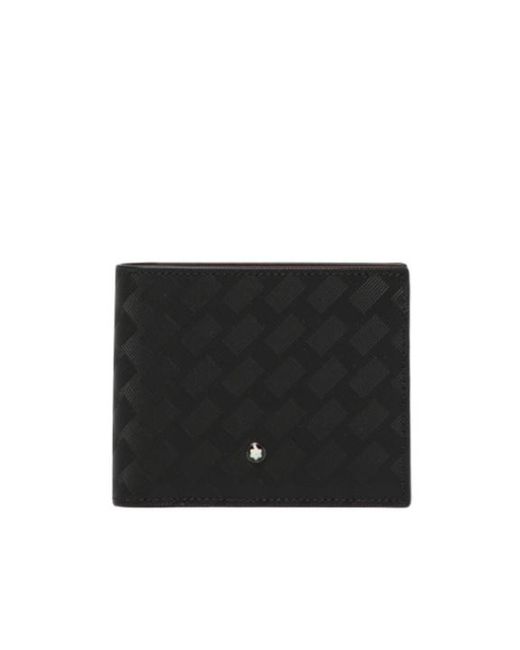 Montblanc Black Logo-Plaque Wallet for men