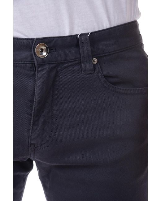 Armani Collezioni Blue Logo Jeans for men