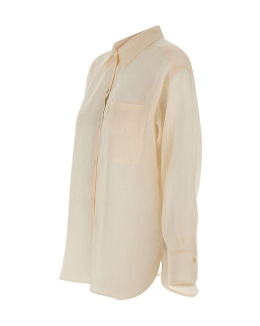 Marella White Long-Sleeved Shirt