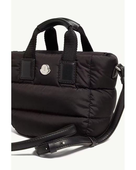 Moncler Black Micro Caradoc Tote Bag