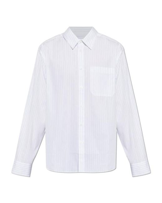Rag & Bone White Long-Sleeved Shirt for men