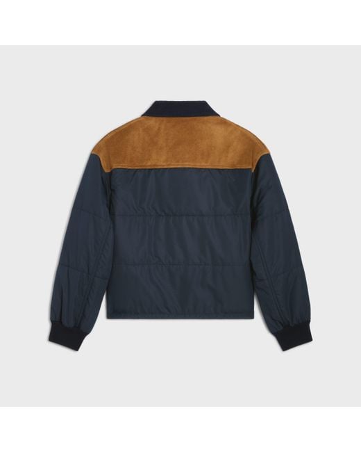 Céline Blue Triomphe Jacket